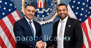 Se re&uacute;ne Harfuch con Kash Patel, director del FBI