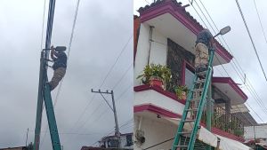 Avanza el programa Zacatl&aacute;n Iluminado en Cuautilulco