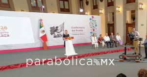 Exhibe Sheinbaum contradicciones de visita de Ayuso; fustiga represi&oacute;n a manifestantes