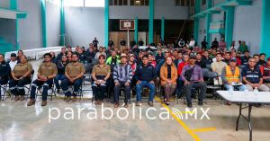 Articulan PC estatal y municipios de la Sierra Nororiental acciones previo a la temporada de lluvias