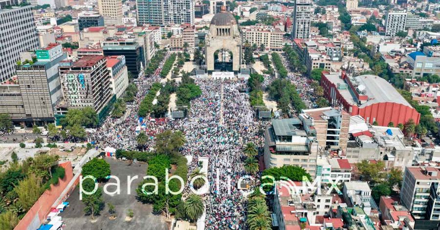 Congreg&oacute; Sheinbaum a 850 mil mexicanos en el segundo aniversario del triunfo electoral