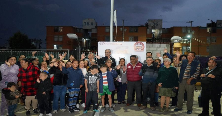 Llega Puebla Brilla a San Aparicio con 107 luminarias modernizadas con LED