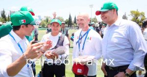 Reconocen Armenta y Rommel Pacheco disciplina y entrega del equipo mexicano de Tiro con Arco