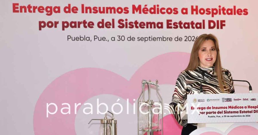 Entrega DIF 7.4 mdp en instrumental, insumos y equipo m&eacute;dico a cinco hospitales