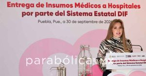 Entrega DIF 7.4 mdp en instrumental, insumos y equipo m&eacute;dico a cinco hospitales