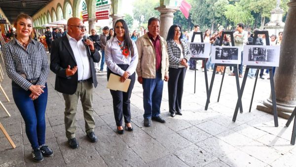 Realizan exposici&oacute;n fotogr&aacute;fica del 2 de Octubre en San Pedro