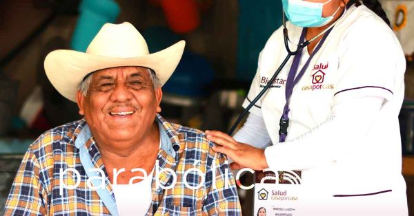 Reciben m&aacute;s de 10 millones de personas consultas m&eacute;dicas de Salud Casa por Casa: Bienestar