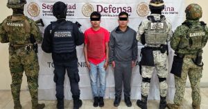 Detienen en Puebla capital a "El Chaparro" y "El Manitas"