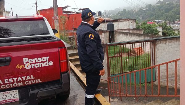 Reporta Protecci&oacute;n Civil presencia en 15 municipios afectados por lluvias