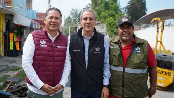 Supervisa Pepe Chedraui el programa "Bacheando Puebla"