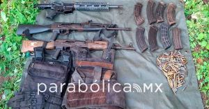 Fue asesurado un arsenal y casi tonelada y media de marihuana en Sinaloa: Harfuch