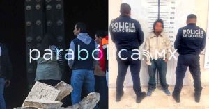 Detiene SSC a sujeto se&ntilde;alado por incendio en la puerta de Catedral