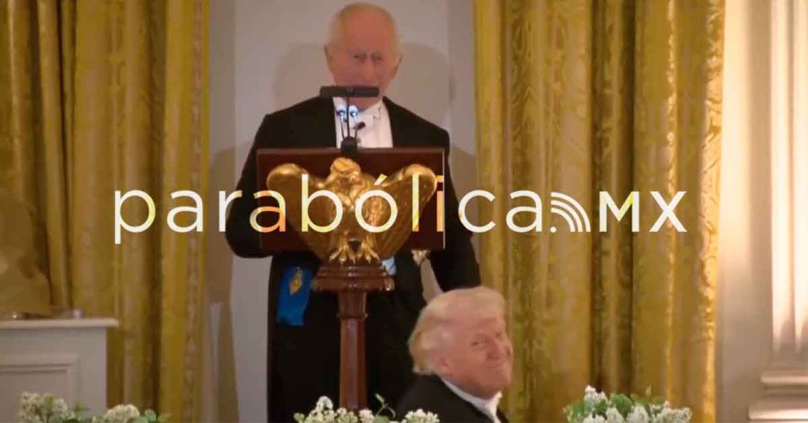 Sin el Reuino Unido, los Estados Unidos hablar&iacute;an franc&eacute;s, revisa el Rey Carlos III a Trump