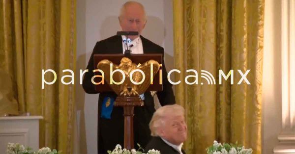 Sin el Reuino Unido, los Estados Unidos hablar&iacute;an franc&eacute;s, revisa el Rey Carlos III a Trump