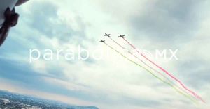 Vuelve la Fuerza A&eacute;rea Mexicana a pintar el cielo verde, blanco y rojo por la Selecci&oacute;n