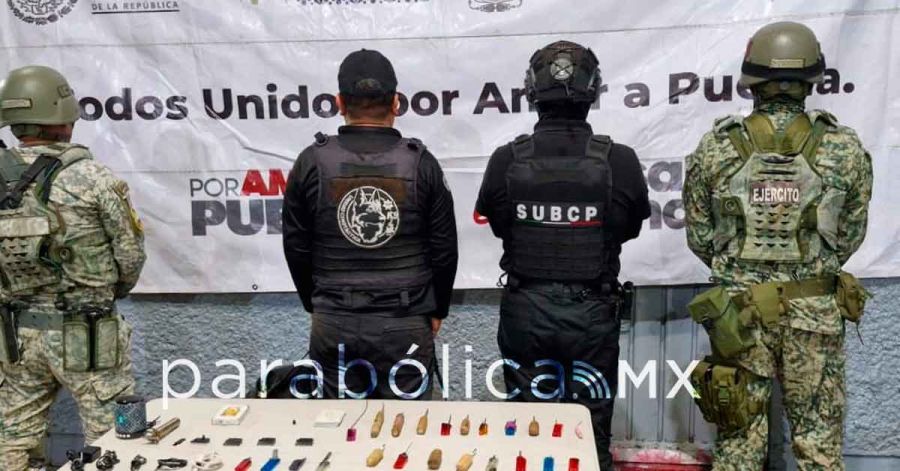 Realizan SSP y Defensa operativo de revisi&oacute;n en el penal de Cholula
