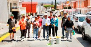 Impulsa Jos&eacute; Luis Figueroa faenas al sur de la ciudad de Puebla