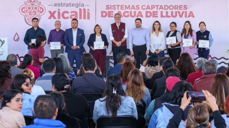 Instalar&aacute;n captadores pluviales en 100 escuelas p&uacute;blicas de Puebla