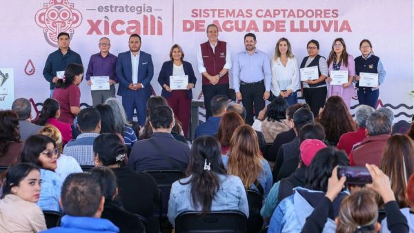 Instalar&aacute;n captadores pluviales en 100 escuelas p&uacute;blicas de Puebla
