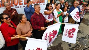 Atiende alcaldesa rehabilitaci&oacute;n vial en Momoxpan y Cuachayotla
