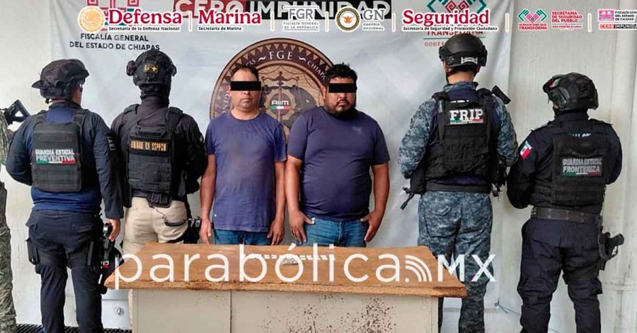 Detiene Gabinete de Seguridad a 57 personas tras operaciones de seguridad en Chiapas