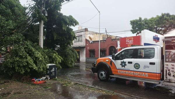 Atiende Gobierno de la Ciudad incidencias por lluvias