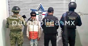 Detienen Marina, SSP y FGE a tres presuntos integrantes del &ldquo;CJNG&rdquo; en Coronango