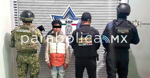 Detienen Marina, SSP y FGE a tres presuntos integrantes del &ldquo;CJNG&rdquo; en Coronango