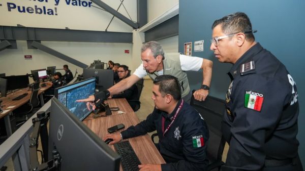 Supervisa Chedraui avances de Puebla 360 y labores de videovigilancia