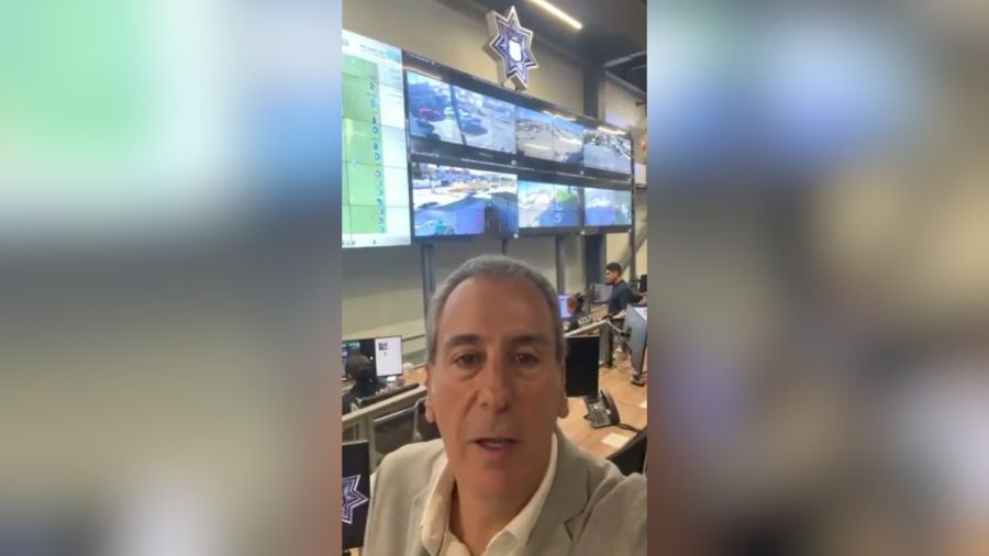 Verifica Pepe Chedraui el sistema de videovigilancia en la DGERI