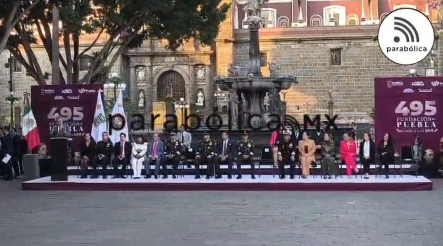 Conmemoran Armenta y Chedraui el 495 Aniversario de la Fundaci&oacute;n de Puebla