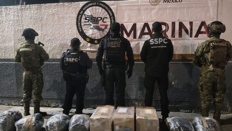 Aseguran Fuerzas federales 150 kilos de metanfetamina en Baja California