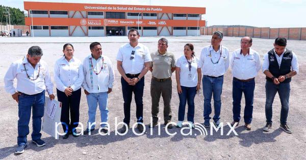 Verifica Armenta el avance de la construcci&oacute;n del campus de la USEP