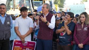 Inicia rehabilitaci&oacute;n vial de avenida en San Francisco Totimehuac&aacute;n