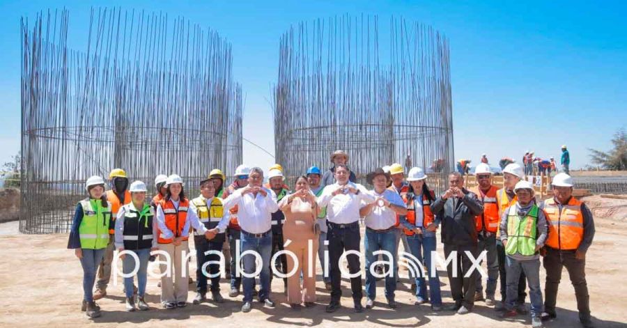 Supervisa Armenta la construcci&oacute;n de planta de tratamiento de aguas residuales en Tepeaca