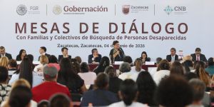 Dialoga FGR con colectivos y familiares de personas desaparecidas