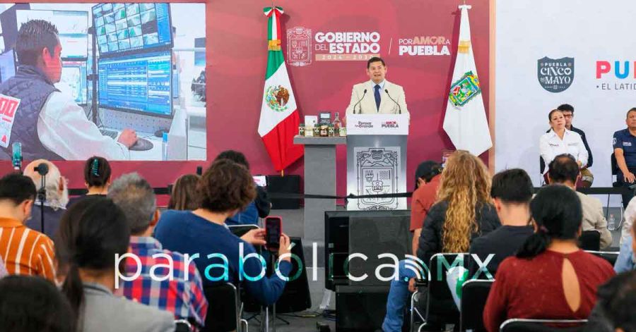 Registra Puebla la cifra m&aacute;s baja de incidencia delictiva de los &uacute;ltimos a&ntilde;os: Armenta
