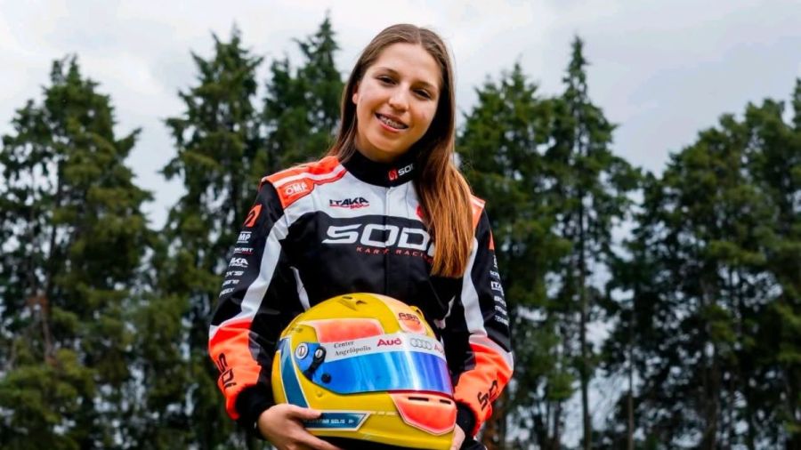 Comienza la aventura de Ana Cristina en competencia de karts mundial