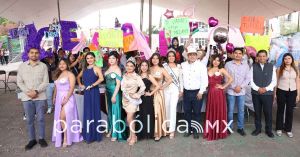 Presentan a las candidatas a Reina de las Fiestas Patrias Cuautlancingo 2026