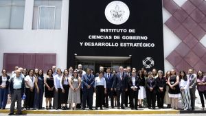 Preside rectora de la BUAP Tercer Informe de Labores en el ICGDE