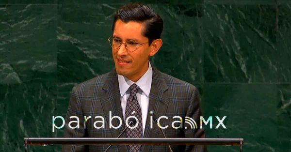 M&eacute;xico ha demostrado que se puede cooperar y hacer valer la soberan&iacute;a: Velasco ante la ONU