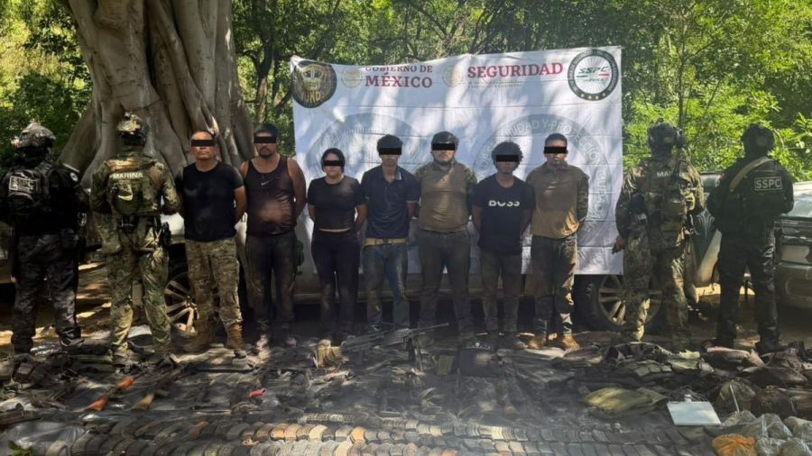 Caen 9 sujetos relacionados con el C&aacute;rtel de Sinaloa en Mazatl&aacute;n
