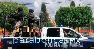Refuerzan seguridad en San Pedro Cholula tras muerte de "El Mencho"