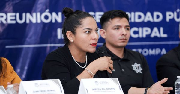 Articula Lupita Cuautle esfuerzos por la seguridad municipal desde San Gregorio Atzompa