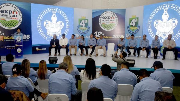 Inaugura rectora Lilia Cedillo la Expo Hort&iacute;cola Puebla BUAP 2026