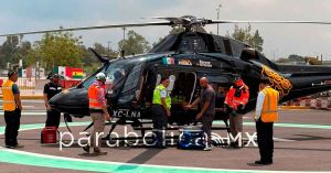 Realizan ISSSTEP y SUMA  traslado exitoso v&iacute;a a&eacute;rea de un h&iacute;gado a CDMX