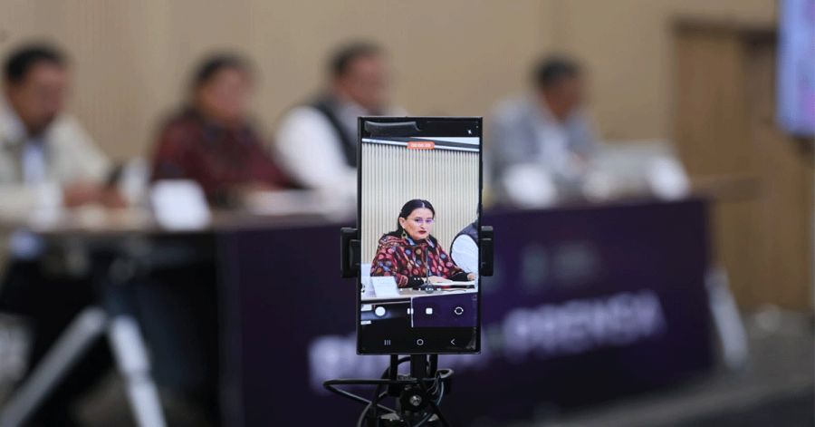 Propone Esther Mart&iacute;nez proteger bordados y textiles tradicionales como Patrimonio Cultural Intangible de Puebla