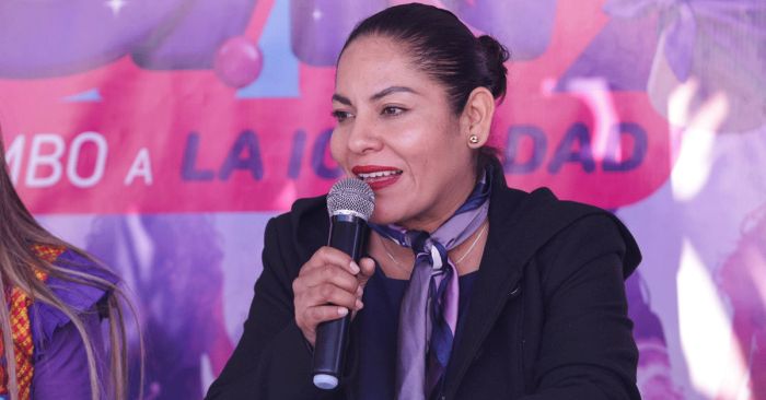 Presenta Lupita Cuautle Agenda de G&eacute;nero 8M