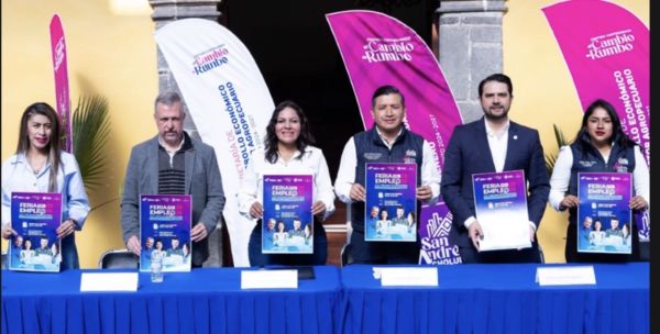 Llega la Feria del Empleo con Perspectiva de G&eacute;nero 2026 a San Andr&eacute;s Cholula