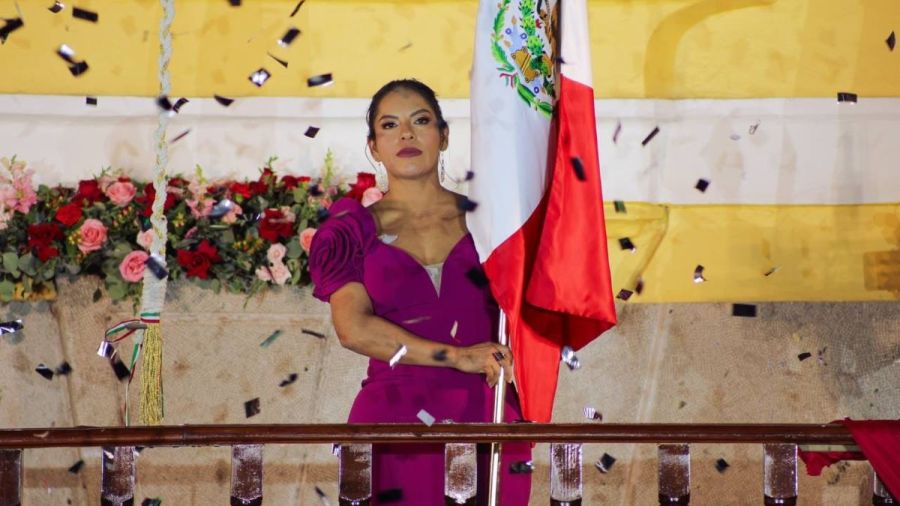 &iexcl;Viva M&eacute;xico! &iexcl;Viva la democracia, viva la libertad y viva San Andr&eacute;s Cholula!